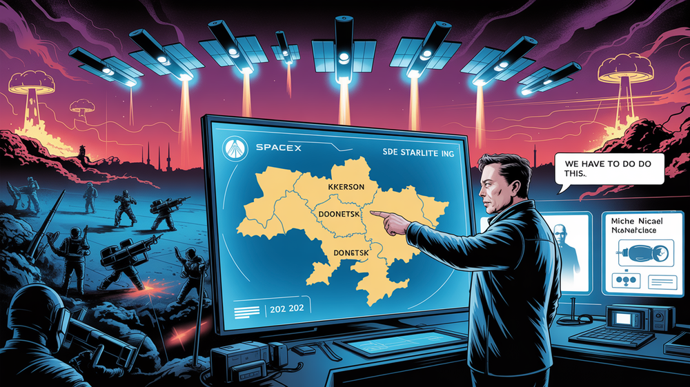 Starlinki vaikus Ukrainas: kuidas Elon Muski käsk katkestas sõjaoperatsiooni post image