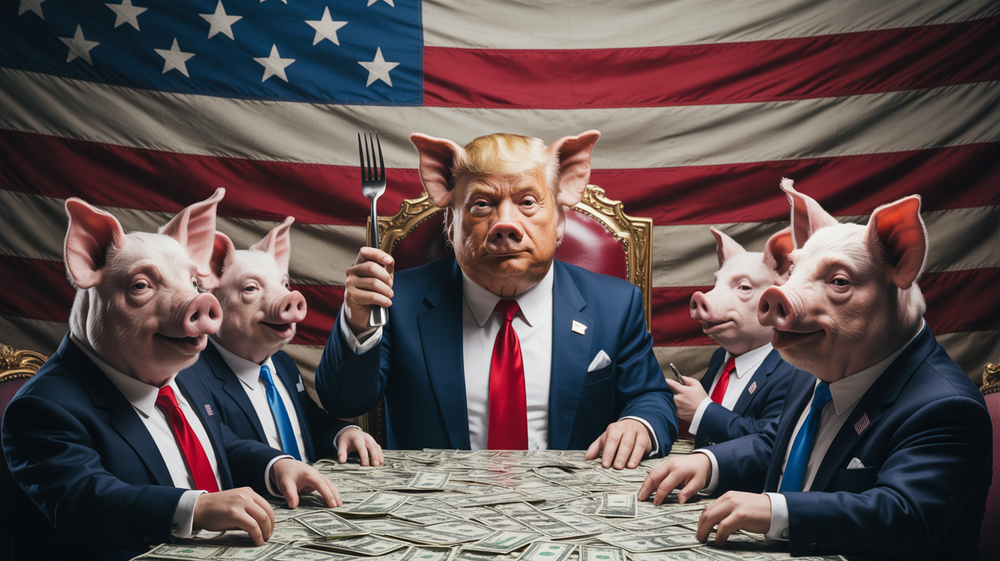 Musk ja Porky Pig Party: kui USA demokraatia sööb end ise surnuks post image