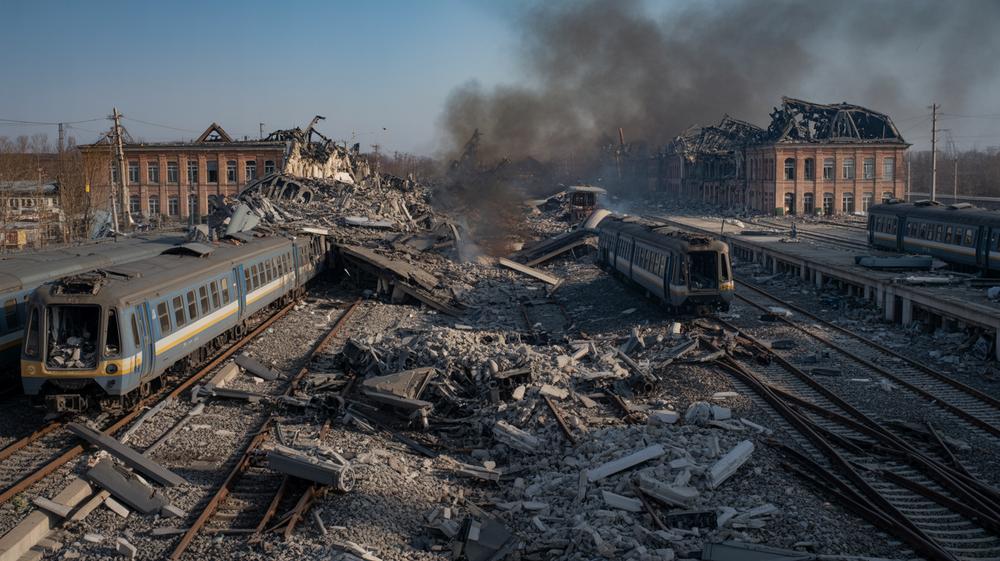 Strateegiline sõnum Läänele: Venemaa pühkis Ukraina Lozova transiidisõlme kaardilt — relvaveo arter hävitati koidikul post image