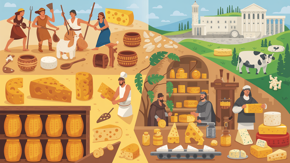 Juustu ajalugu: Üle 7000 aasta maitsvat avastust post image