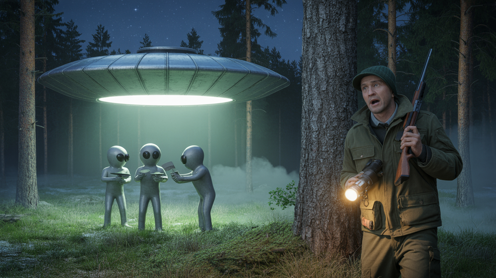 UFO maandus Haanja metsas: Metsavahi tunnistus, mida võimud 30 aastat varjasid post image