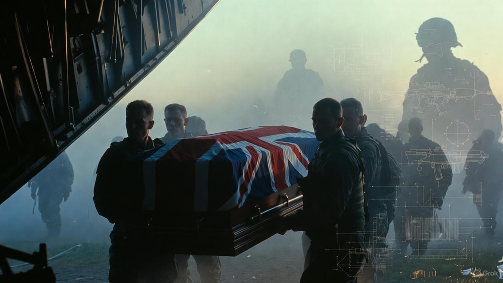 Briti uuskeel Ukraina sõjatsoonis: koolitus, test, õnnetus – ja kirst tuleb koju post image