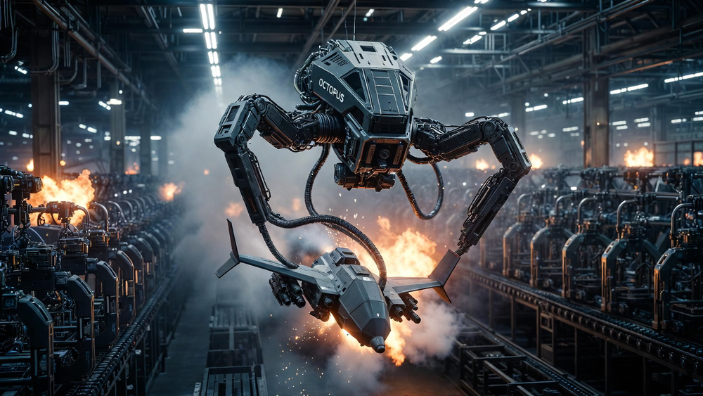 Suurbritannia käivitab droonisõja masstootmise: Octopus muudab sõja loogikat post image