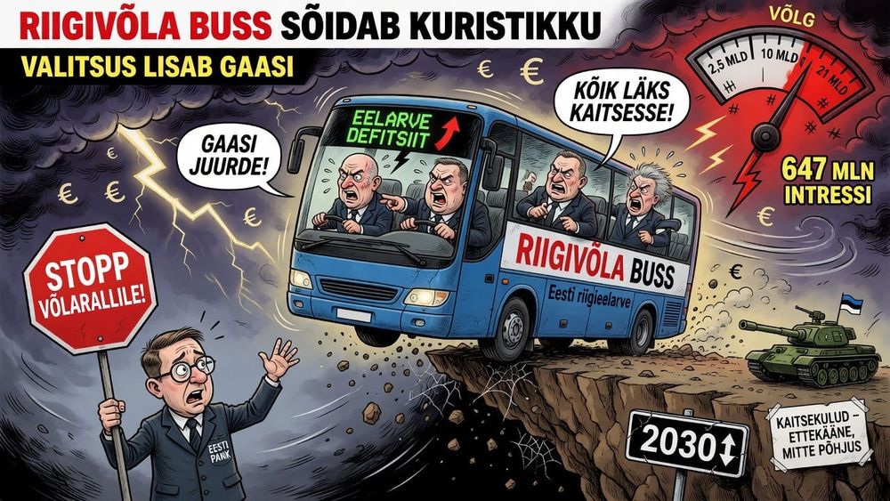 RIIGIVÕLA BUSS SÕIDAB KURISTIKKU: valitsus lisab gaasi post image