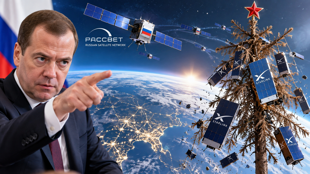 Kuivanud jõulukuusk orbiidil: Medvedev ähvardab kosmosesõjaga, aga lahing käib juba maa peal post image