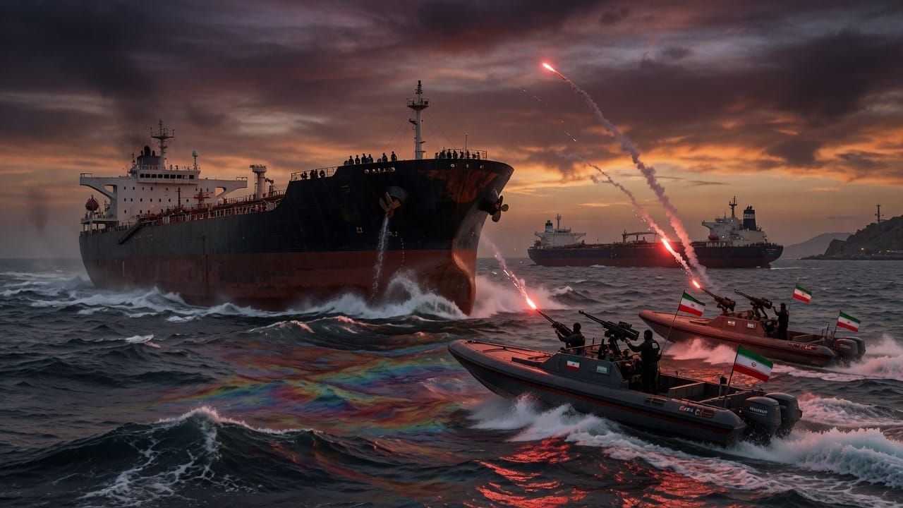 Naftašoki uus vaatus: 24 tundi pärast Iraani „avatuse“ žesti pöördusid tankerid tagasi — Iraani revolutsioonikaardivägi avas tule post image