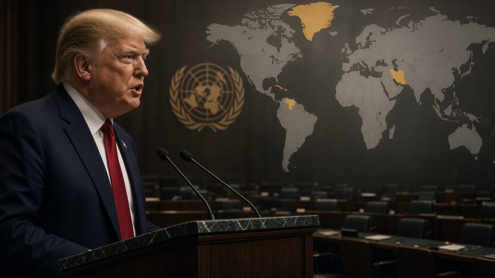 Trumpi 37 minutit ÜROs: Iraanile kokkulepe või hävitamine, Kuuba lahkus saalist, Gröönimaale kaks USA baasi post image