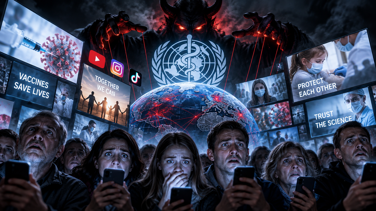 Hirm oli satanistide tööriist: Soome doktoritöö avab WHO vaktsiinikampaania emotsionaalse mehhanismi post image