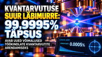 Kvantarvutuse suur läbimurre: 99,9995% täpsus avab uued võimalused töökindlate kvantarvutite arendamiseks post image