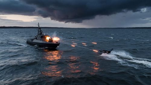 Peipsi järvel kõlasid lasud: kas Venemaa harjutas meredroonide tabamist? post image