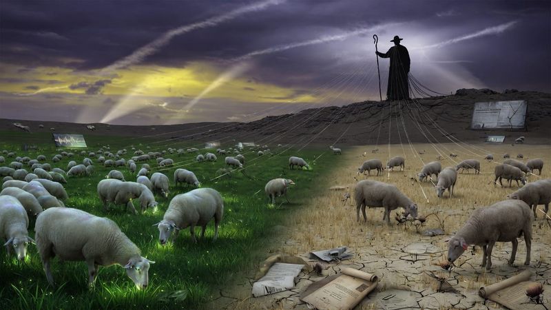 Roheline hein ja kuivanud põhk: kuidas mõlemat lambakarja söödetakse sama karjase käest post image