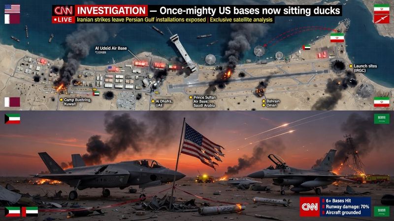 CNN-i uurimus: Iraani löögid kahjustasid enamikku USA baase Pärsia lahe regioonis post image