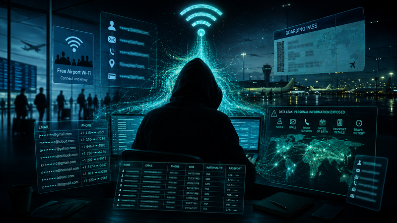 Manchesteri lennujaamadest lekkis 8,7 miljoni inimese andmeid — paljud andsid need tasuta Wi-Fi kasutamisel post image