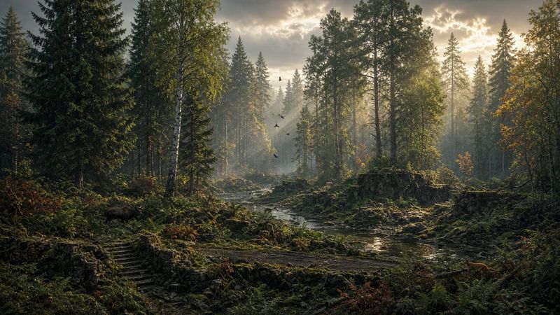 500 aastat hiljem: kui Eesti jääks homme inimtühjaks, võtaks mets kõik meie lollused tagasi post image
