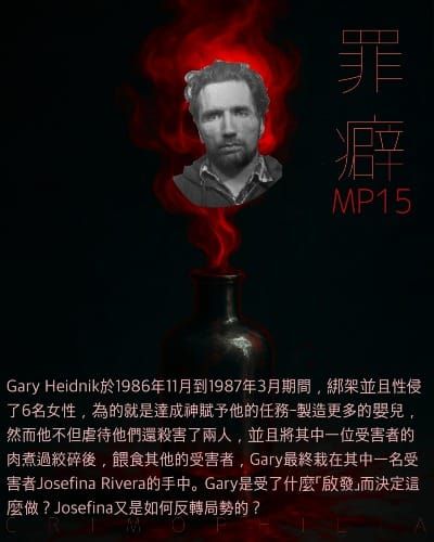Mp15 Gary Heidnik 卡哩嬰兒製造廠-野牛比爾的原型