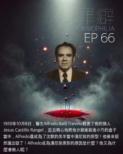 Ep66 Alfredo Ballí Treviño 漢尼拔原型阿福-精細得分屍後再裝進小盒當中