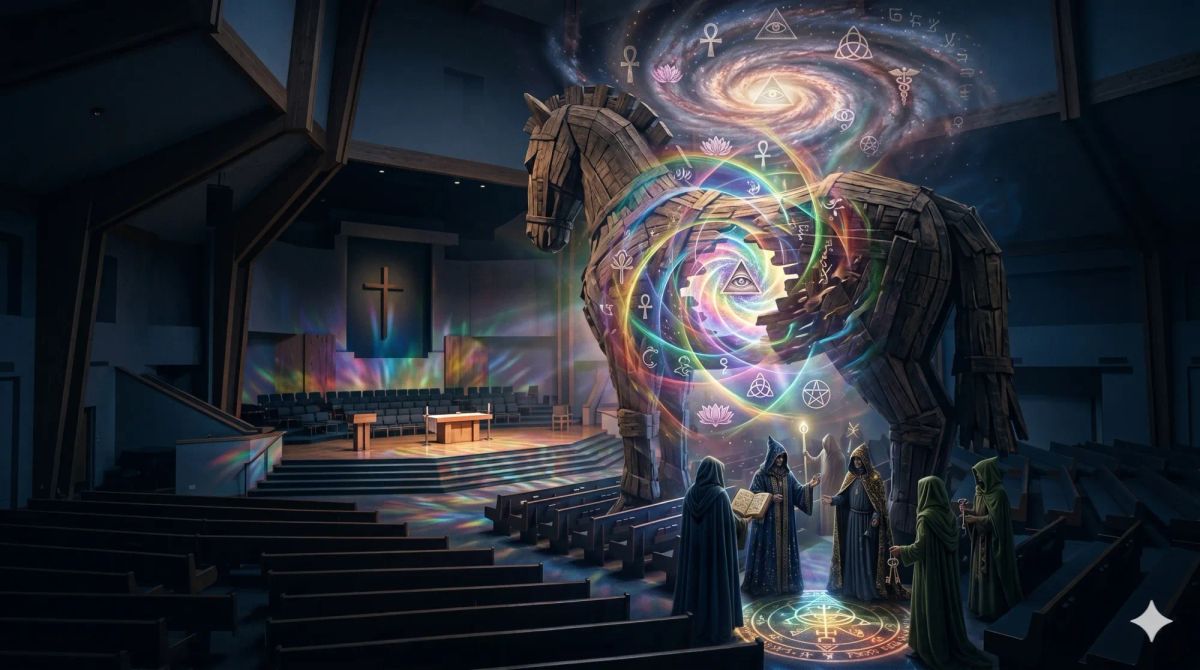The New Age Trojan Horse is infiltrating churches globally while Christians applaud it.