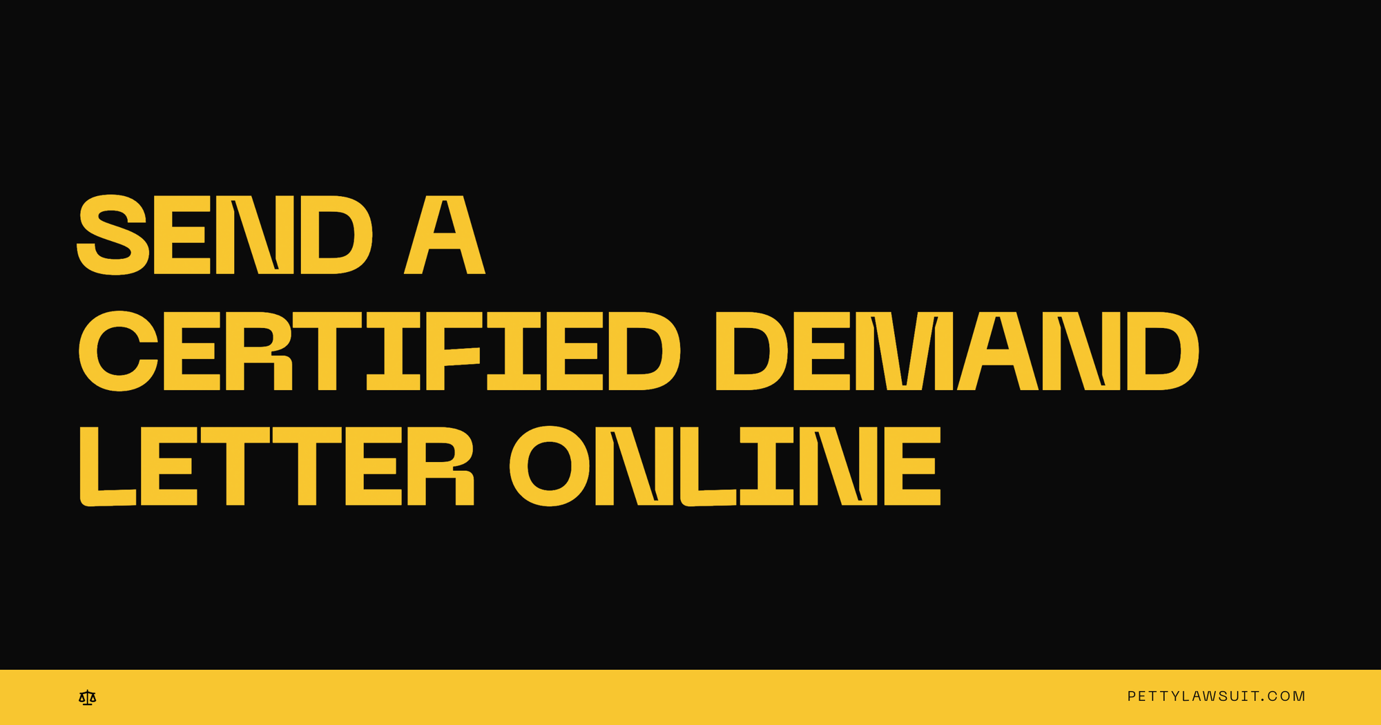 How to send a certified demand letter online without going to the post office
