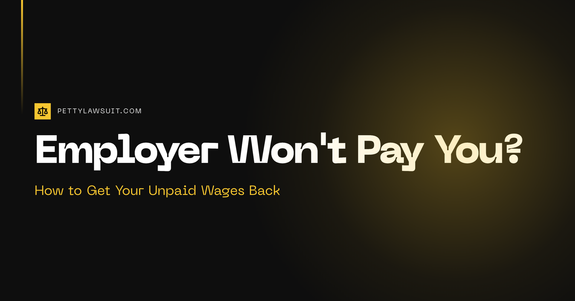 How to recover unpaid wages from your employer, step-by-step guide for 2026