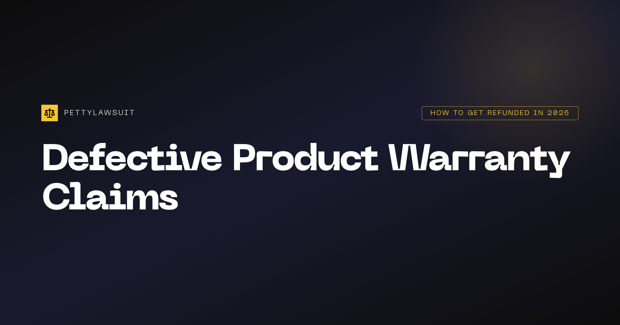 Defective Product Warranty Claims: How to Get Refunded (2026)