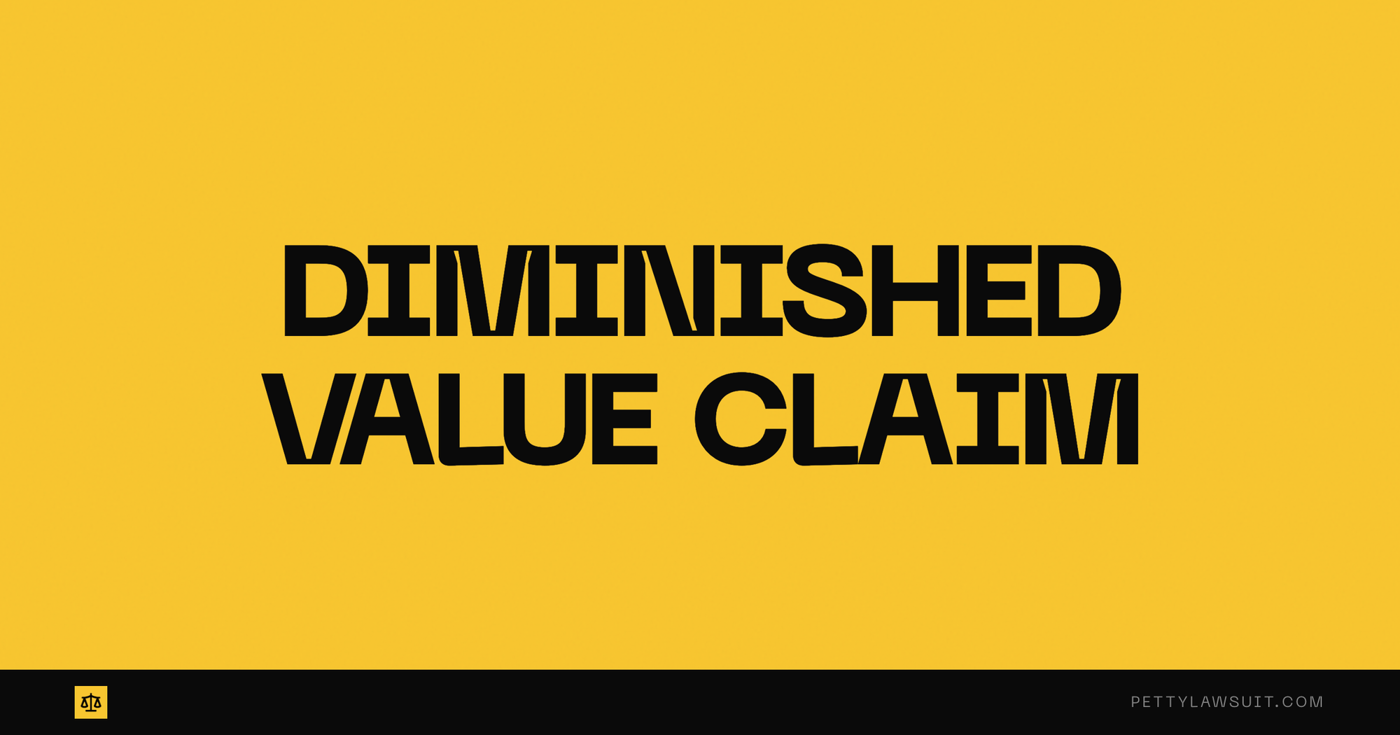Diminished value claim guide showing how to recover lost car value after an accident