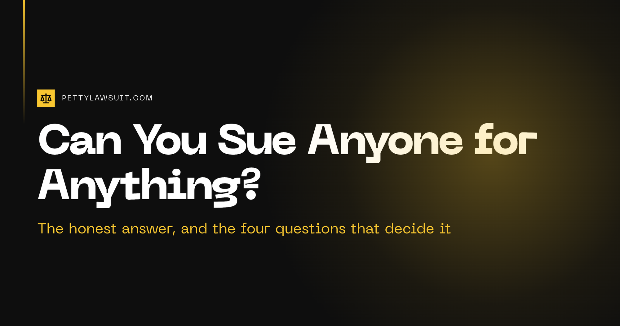 Can you sue anyone for anything? Dark graphic answering when a lawsuit is a real case vs frivolous