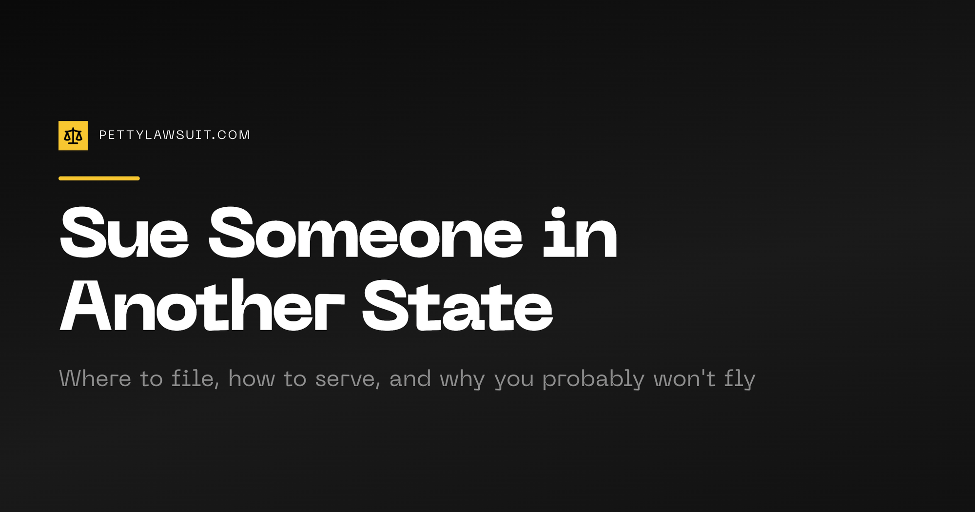 How to sue someone in another state: where to file, serving papers across state lines, remote hearings
