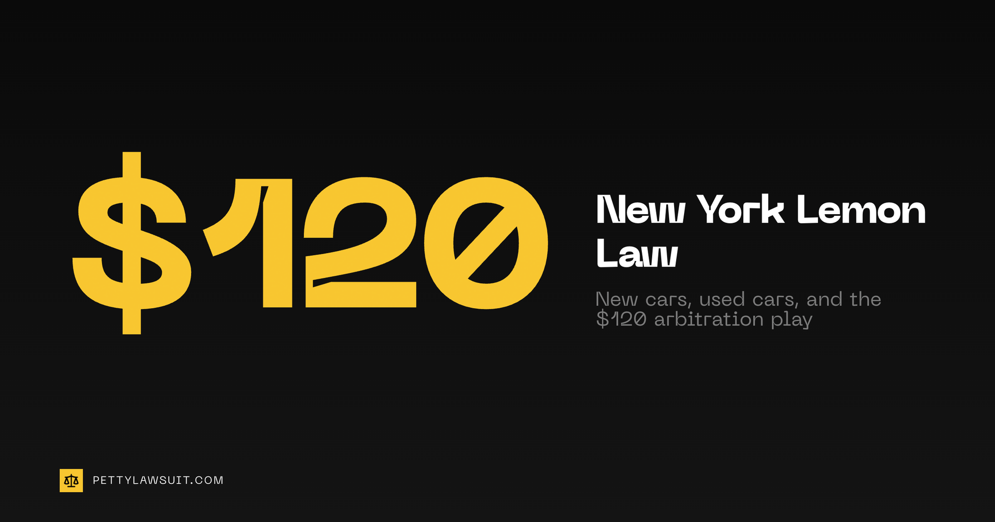 New York lemon law guide: new and used car repair tests, the refund formula, and the state arbitration program