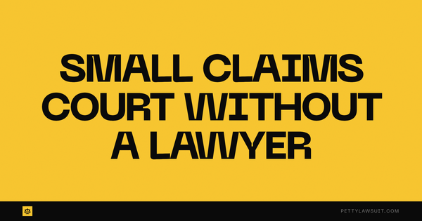 Small claims court without a lawyer tools and resources guide 2026