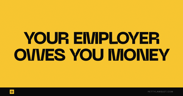 Worker learning how to get unpaid wages without a lawyer