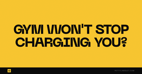 Gym membership cancellation dispute guide showing how to get refunded for unauthorized charges