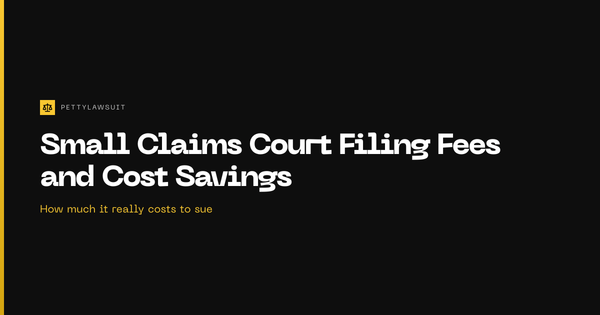 Navigating Small Claims Court: A Complete Guide to Filing Fees and Cost Savings