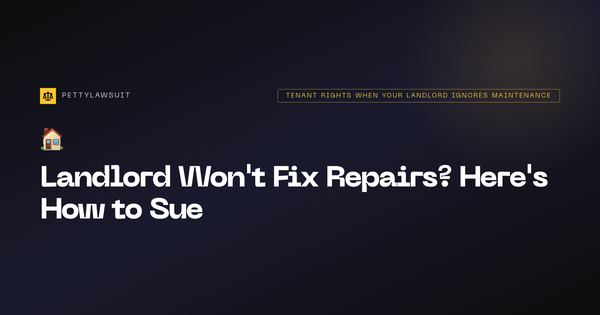 Your Landlord Won't Fix the Heat? Here's How to Sue Them