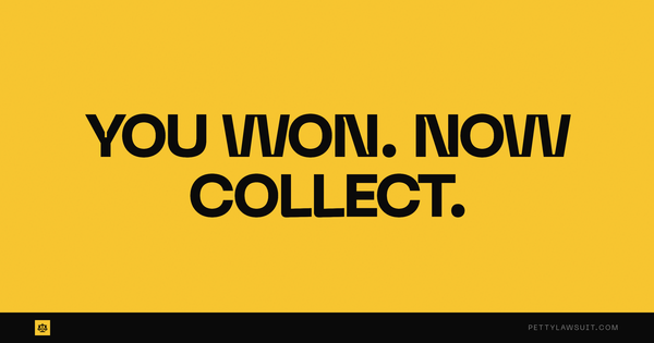Guide to collecting small claims judgment after winning your court case