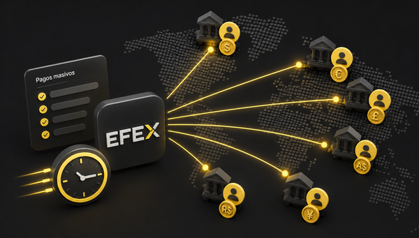 Pagos Masivos EFEX: cómo procesar cientos de pagos internacionales en minutos