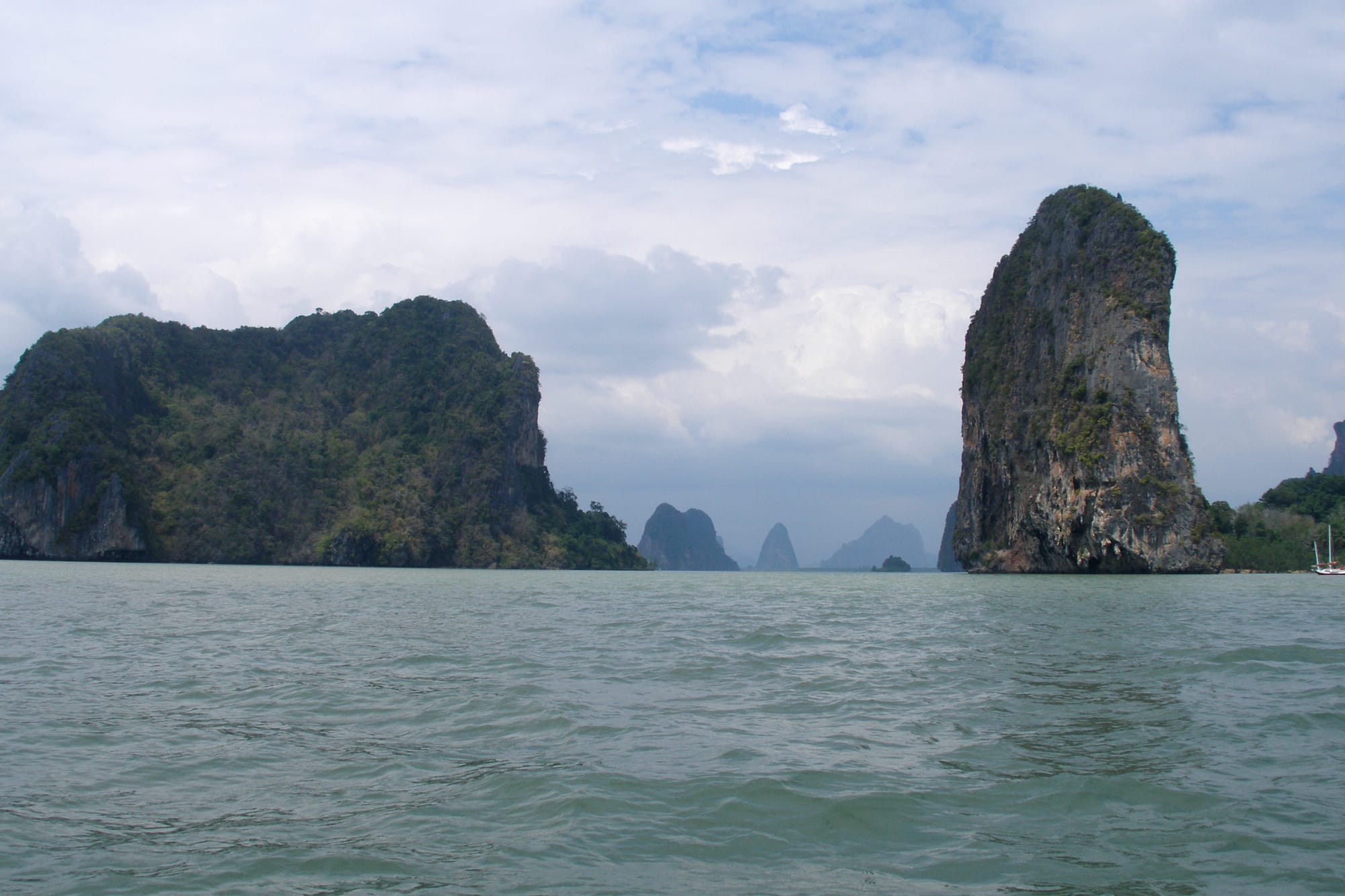 Phang Nga bay view — the engagement spot