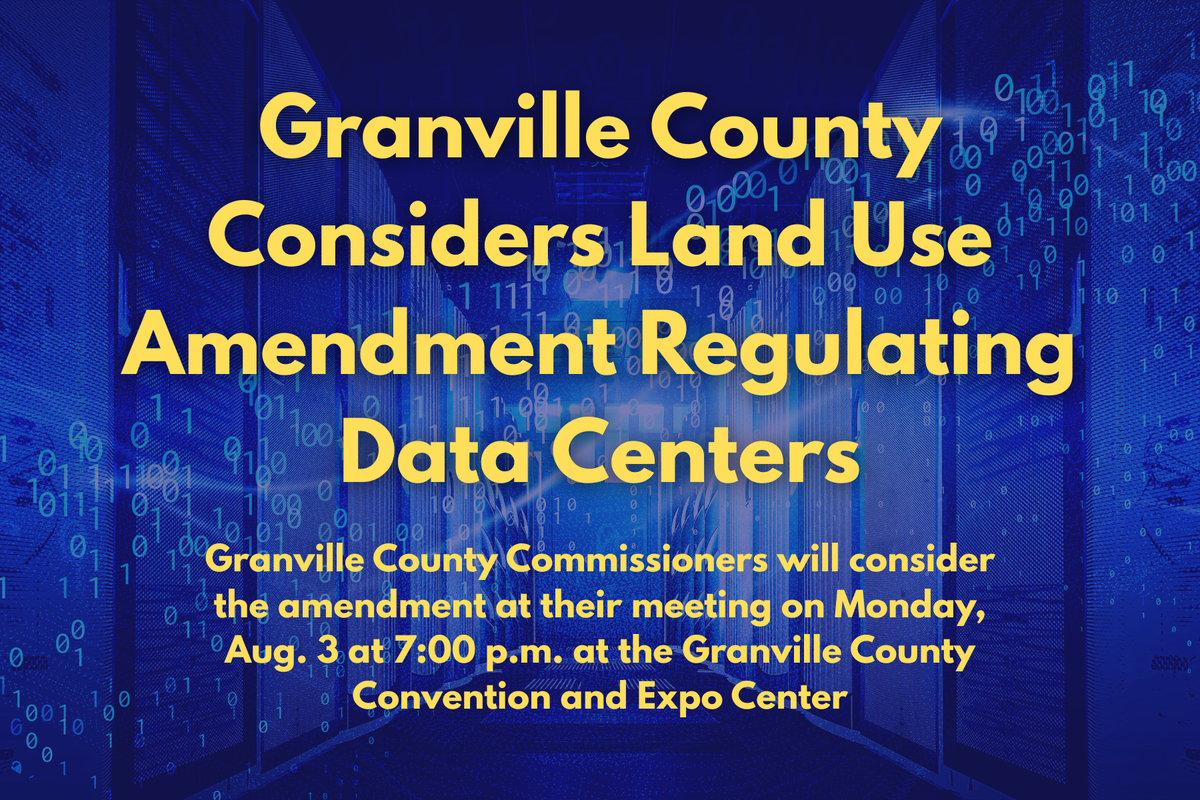 Despite Residents' Concerns, Granville County Commissioners Consider Land Use Amendment Regulating Data Centers