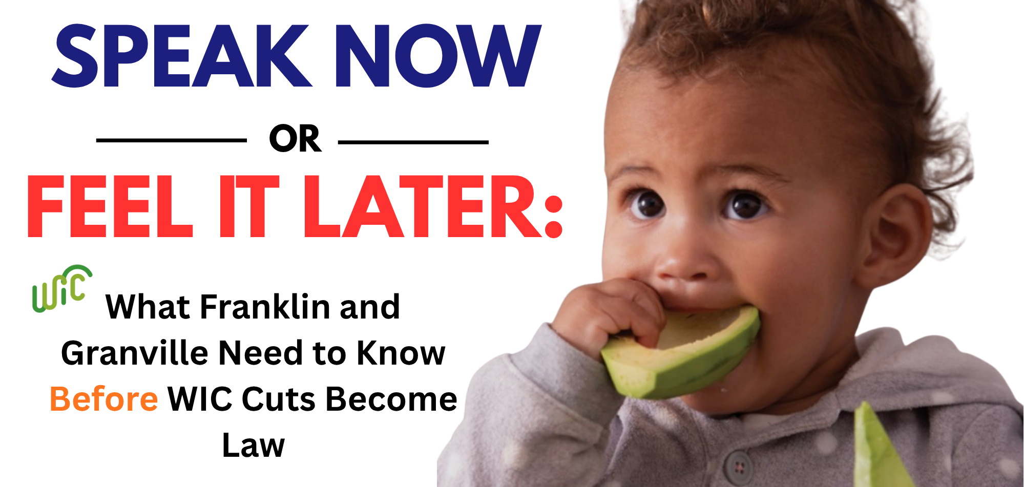 Speak Now or Feel It Later: What Franklin and Granville Need to Know Before WIC Cuts Become Law