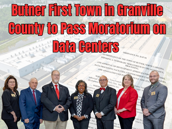 Butner Town Council Passes Six-Month Moratorium on Data Centers