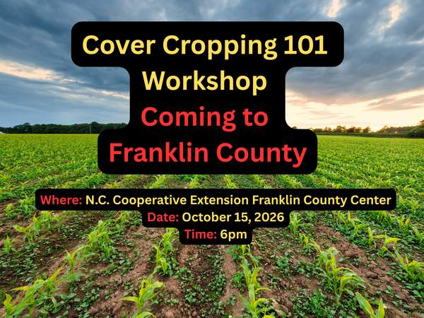 Cover Cropping 101 Workshop Coming to Franklin County