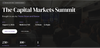 Announcing our Capital Markets Summit