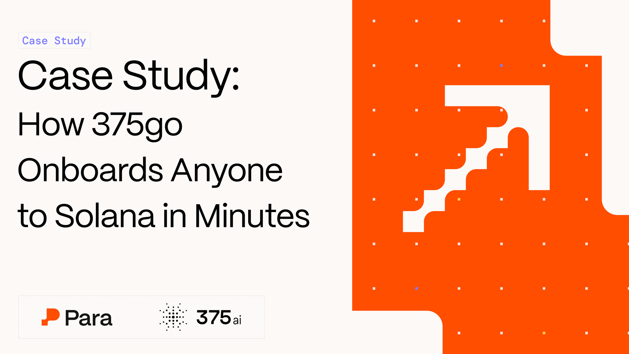 How 375go Simplified Solana Onboarding with Para's Wallet-as-a-Service Platform