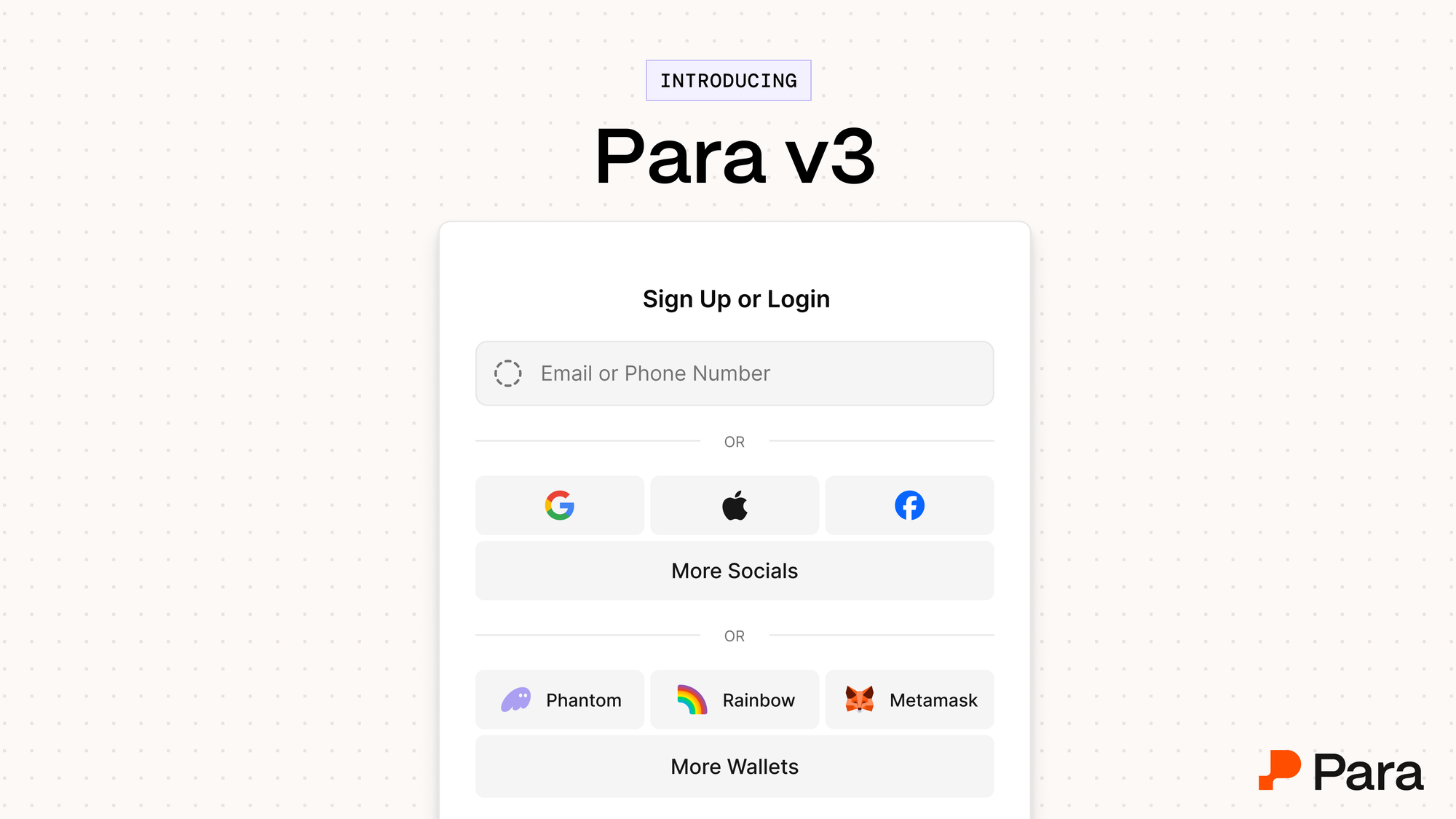 Introducing Para v3