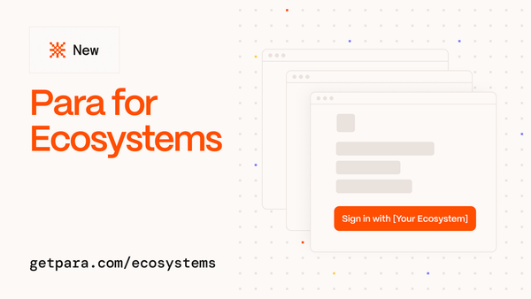 Introducing Para for Ecosystems ✴️