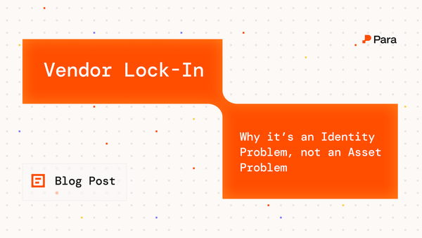 Why Wallet Vendor Lock-In Is an Identity Problem, Not an Asset Problem (2026)