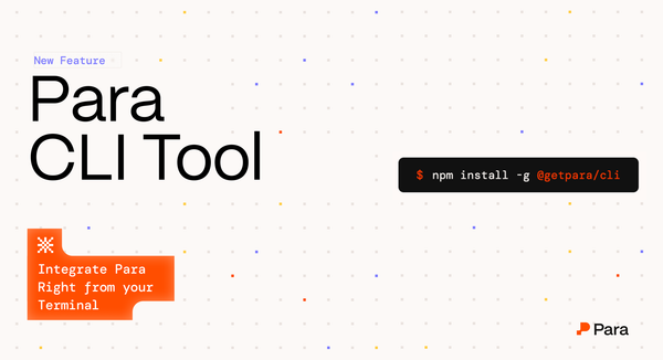 Introducing the Para CLI