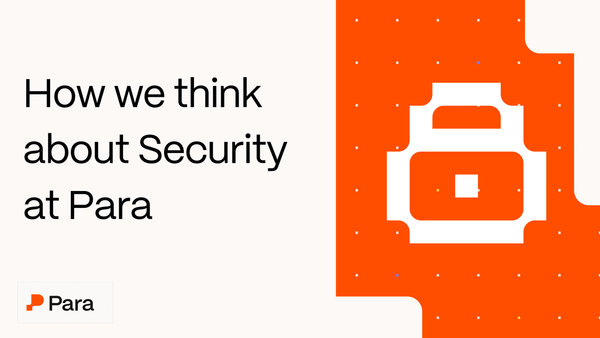How we think about Security at Para