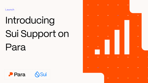 Introducing Sui Support on Para