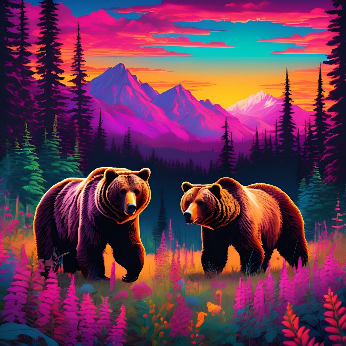 "Exploring the Life of Grizzly Bears: Habitat, Diet, Behavior, and Conservation"