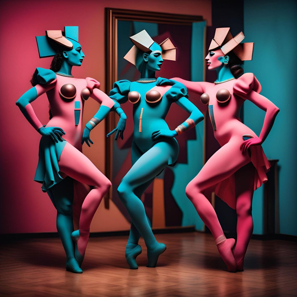 "Unveiling the Rhythm of Cubism: An In-Depth Exploration of Picasso's The Three Dancers"